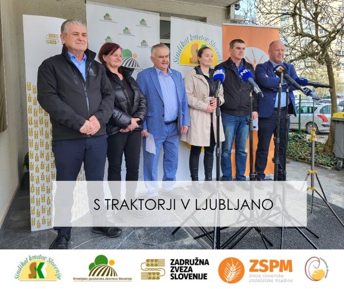 Protest kmetov bo v Ljubljani